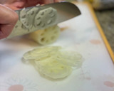簡単★めんたい蓮根作り方1写真