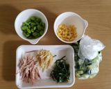 夏野菜とささ身の中華風だしびたし作り方2写真