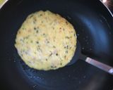 居酒屋メニュー！えびと長芋のふわふわ焼き作り方4写真
