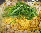 大葉たっぷり！塩焼きそば♪爽やか♪作り方8写真