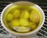 さっと一品！ニンニクのオリーブオイル焼き作り方2写真