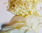 簡単20分◎豆腐で小麦粉なしのお好み焼き作り方2写真