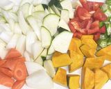 フライパンで簡単♪贅沢♥夏野菜カレー作り方3写真