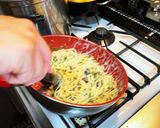 しらすと海苔のクリームパスタ作り方14写真