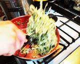 しらすと海苔のクリームパスタ作り方15写真