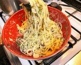 しらすと海苔のクリームパスタ作り方16写真