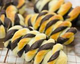 ツートンのチョコクリームツイストパン作り方14写真