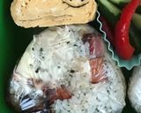 お弁当用☆おにぎり／ベーコンしそチーズ作り方6写真