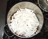 蒸し味噌汁♪簡単大根茸で食べすぎの食養生作り方7写真
