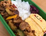 お弁当用☆肉野菜ケチャップ炒めカレー風味作り方9写真
