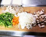 簡単！残り野菜でパッと麻婆豆腐風☆作り方2写真