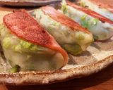 そら豆ポテトのハム挟み作り方6写真