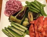 豚ローススライスと野菜たっぷり焼きしゃぶ作り方8写真