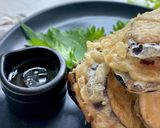山椒の香り!なすのひき肉挟み揚げ作り方6写真