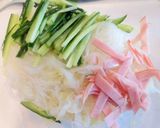 ☆懐かしの給食風春雨サラダ作り方4写真