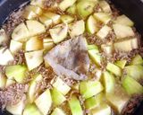 簡単!摘果メロンのひき肉あんかけ作り方4写真