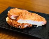 【簡単】チーズの入ったハムカツ作り方8写真