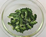 水抜き不要、土佐豆腐でゴーヤチャンプル作り方3写真