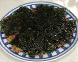 かやくごはんの余りでおこげ煎餅作り方3写真