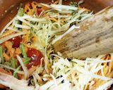 ソムタム①បុកល្ហុងប្រហុក作り方11写真