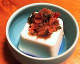 副菜♡冷奴♡万能大葉梅かつおのっけ豆腐作り方2写真