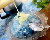 簡単♪バタフライピーのザクザクかき氷作り方4写真