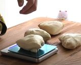 米粉20%配合♡手ごねで米粉ロールパン♪作り方8写真