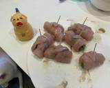 お弁当に！ササミしそチーズ巻き作り方3写真