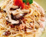 タラコ（明太子）クリームパスタ作り方5写真