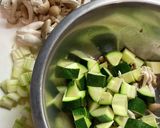 本日の夕食☆サーモンと野菜のトルティーヤ作り方5写真
