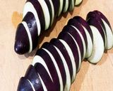 ゆかりのイブクロ山椒風味なすのはさみ焼き作り方4写真