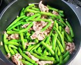 いんげんと春雨と豚肉の炒め煮作り方3写真