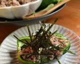 生ピーマンの肉詰め作り方4写真