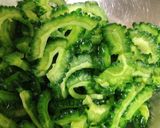 ☆厚揚げと塩昆布でゴーヤチャンプル☆作り方3写真