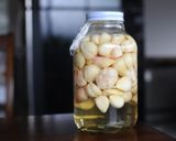新にんにくの甘酢漬け（糖蒜）作り方4写真