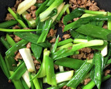 サッと出来る♪豚挽き肉とねぎのカレー炒め作り方4写真