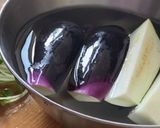 焼き夏野菜としらすの冷やしうどん作り方1写真