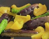 焼き夏野菜としらすの冷やしうどん作り方7写真