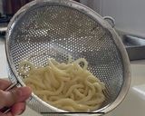 焼き夏野菜としらすの冷やしうどん作り方8写真