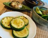 ズッキーニの焼き浸し　夏野菜でむくみ解消作り方3写真