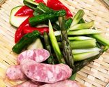 彩り野菜炒め和風あんかけ作り方1写真