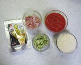 鶏とトマトの炊き込みご飯♪♪作り方1写真