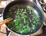 ぱぱっと簡単　豚ロースのパセリソース作り方3写真