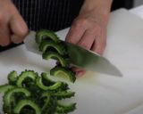 簡単アレンジ♪ゴーヤひやむぎチャンプル作り方3写真