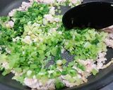 間引き大根菜と豚ひき肉のナンプラー炒め作り方6写真