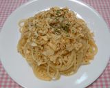 簡単☆お手軽ポテチのオイルパスタ♩作り方4写真