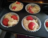 いちごの全粒粉カップケーキ作り方3写真