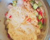 冷やしトマトツナ素麺作り方5写真