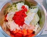 ☆離乳食中期〜後期！具沢山トマト煮込み☆作り方1写真