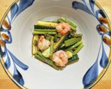 ズッキーニと冷凍エビのピリ辛甘酢炒め作り方5写真